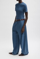 Tibi Stretch Denim Knit Winslow Pant