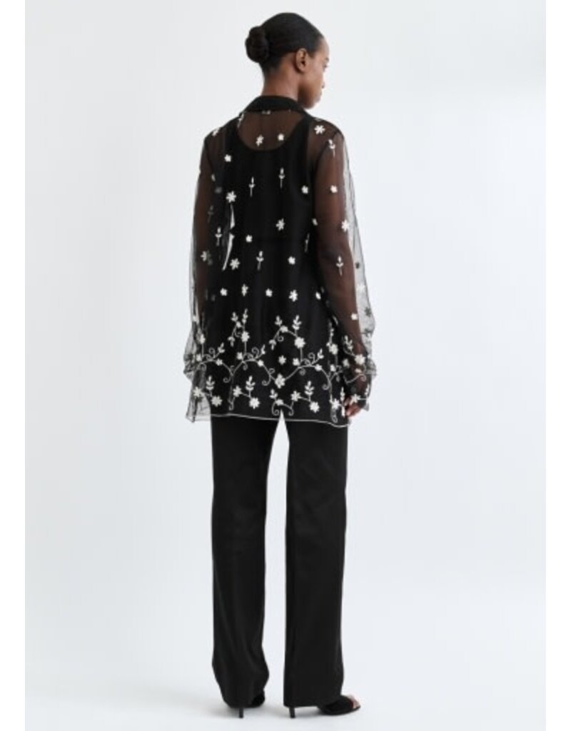 Toteme Floral Tulle   Shirt