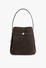 Toteme Belted suede bucket bag