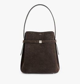 Toteme Belted suede bucket bag
