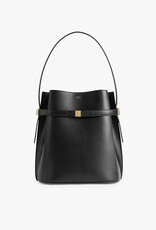 Toteme Belted leather bucket bag