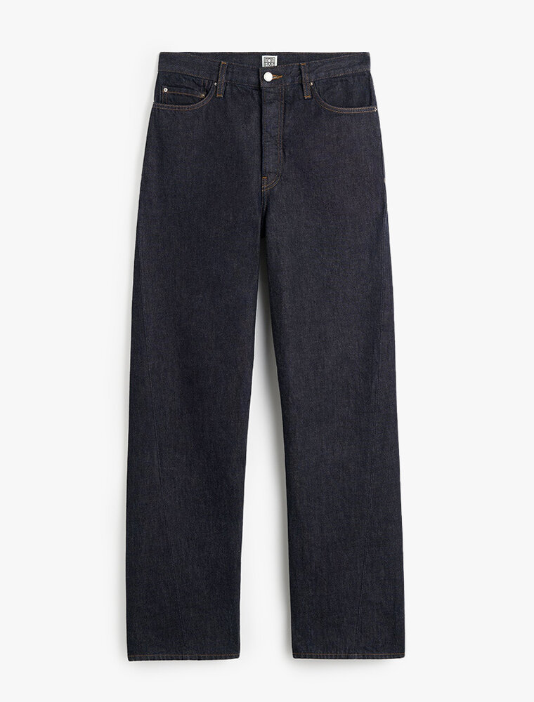 Toteme Twisted seam denim full length