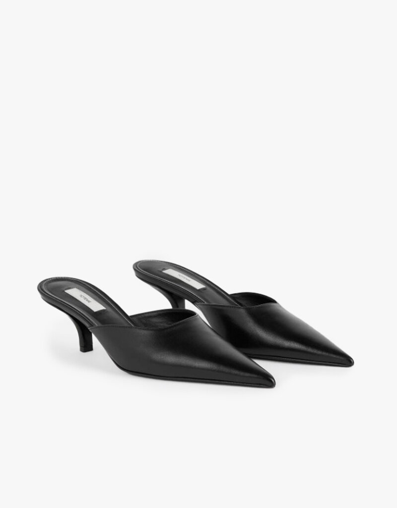 Toteme Sharp nappa mules