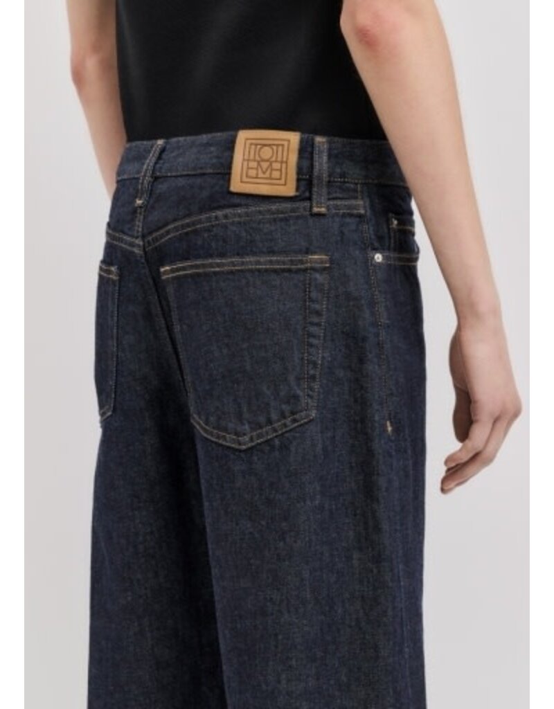 Toteme Twisted seam denim full length