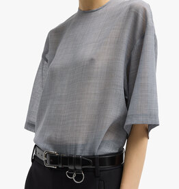 Tibi Sheer Wool Gauze Easy T