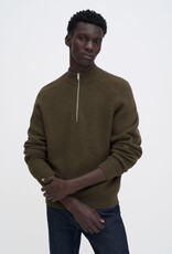 Filippa K Ribbed Wool Half Zip Sweater Filippa K Ribbed Wool Half Zip Sweater