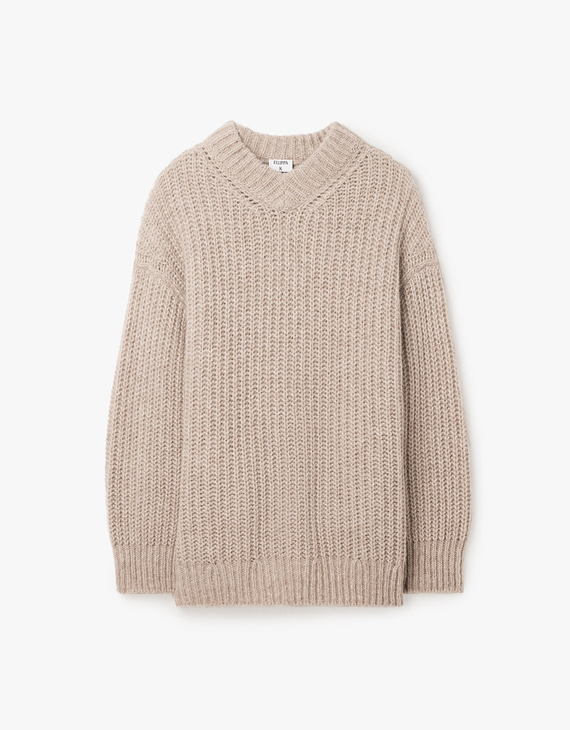 Filippa K Soft Alpaca V-Neck Sweater
