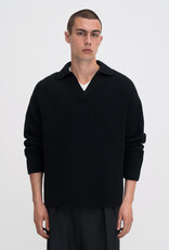 Filippa K Chunky Ribbed Wool Polo