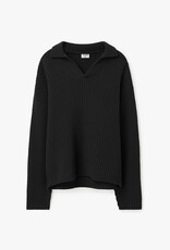 Filippa K Chunky Ribbed Wool Polo