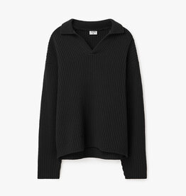Filippa K Chunky Ribbed Wool Polo