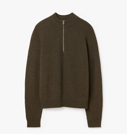 Filippa K Ribbed Wool Half Zip Sweater