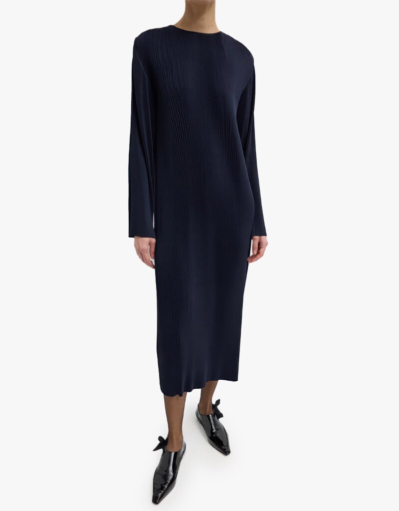 Tibi Plisse Midi Dress