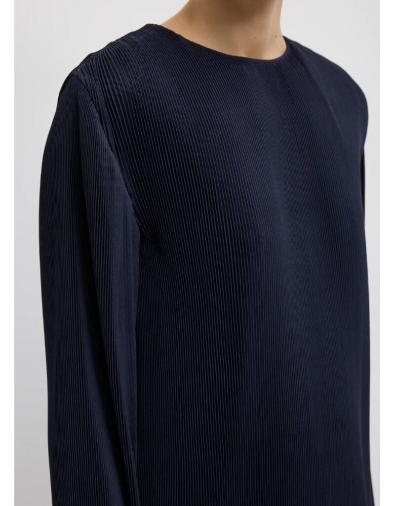 Tibi Plisse Midi Dress