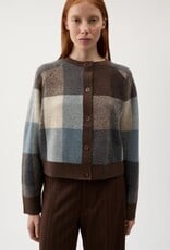 Rodebjer Nina Check Knitted Sweater