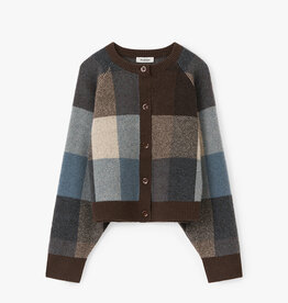 Rodebjer Nina Check Knitted Sweater