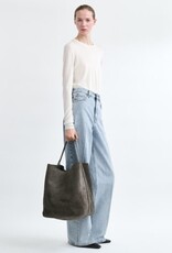 Toteme Belted suede tote