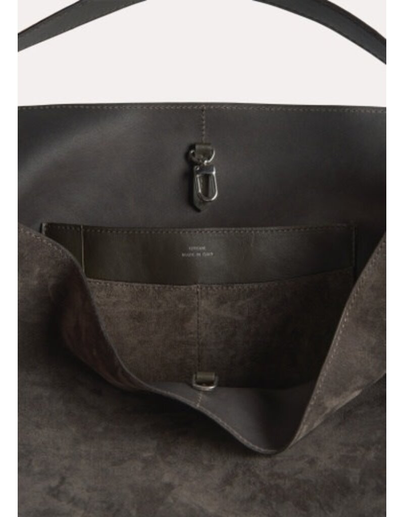 Toteme Belted suede tote