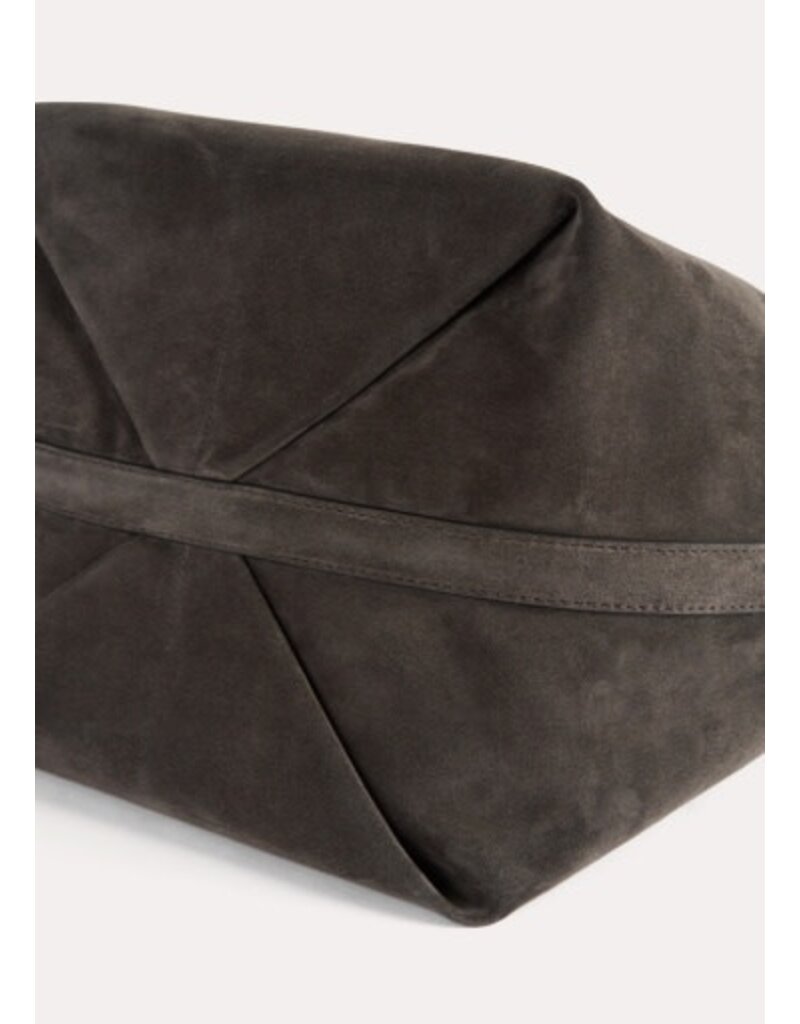 Toteme Belted suede tote