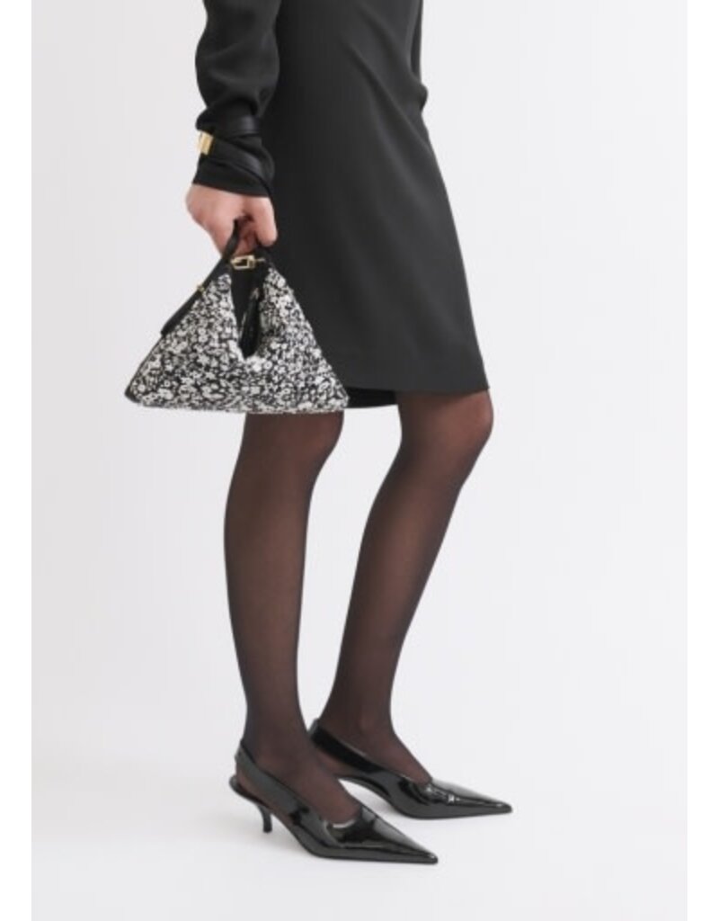 Toteme Bevel floral wristlet