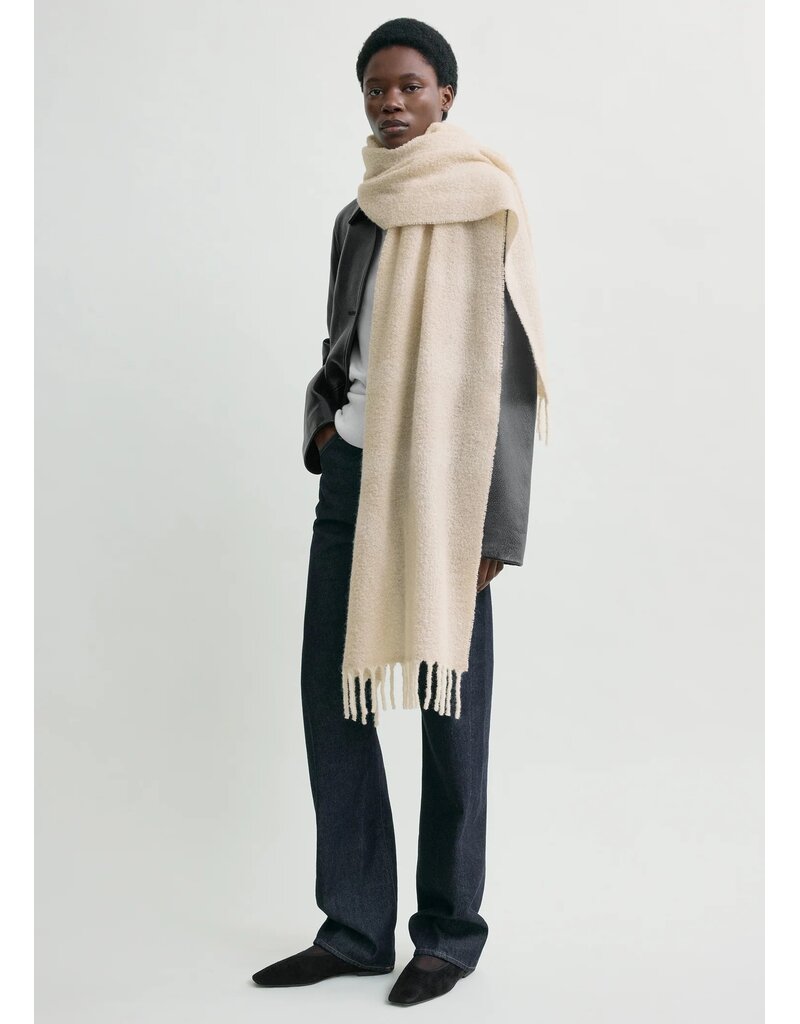 Toteme Monogram jacquard scarf