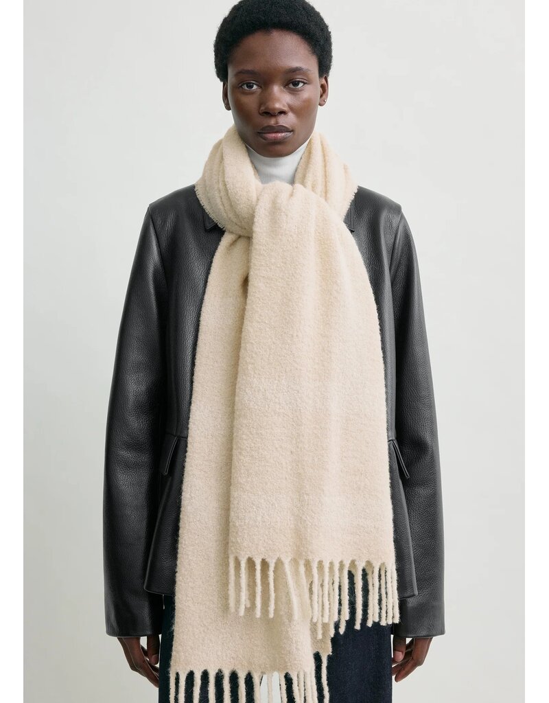 Toteme Monogram jacquard scarf