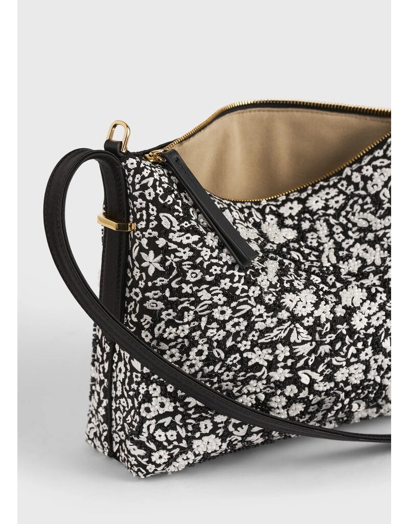 Toteme Bevel floral wristlet