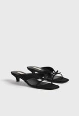 Toteme Bow satin sandals
