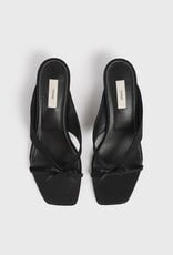 Toteme Bow satin sandals