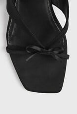 Toteme Bow satin sandals