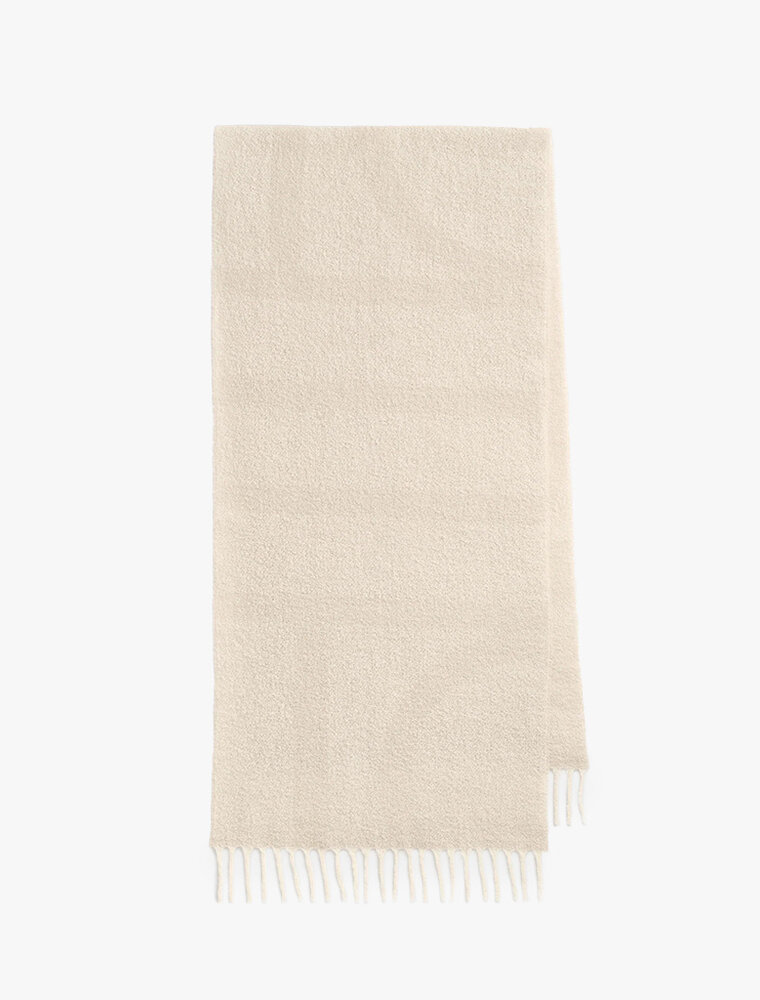 Toteme Monogram jacquard scarf