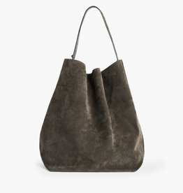 Toteme Belted suede tote
