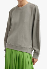 Tibi Lightweight Sweatshirting Crewneck Sweatshirt