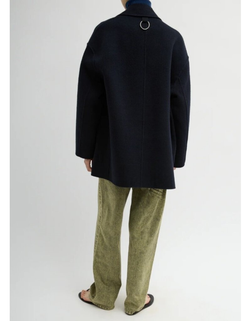 Tibi Luxe Dbl Faced Wool Angora Liam Blazer