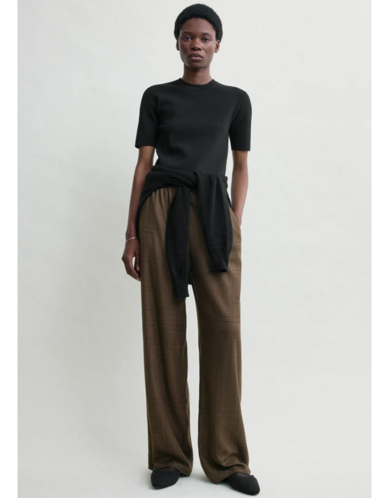 Toteme Monogram flannel pj bottoms