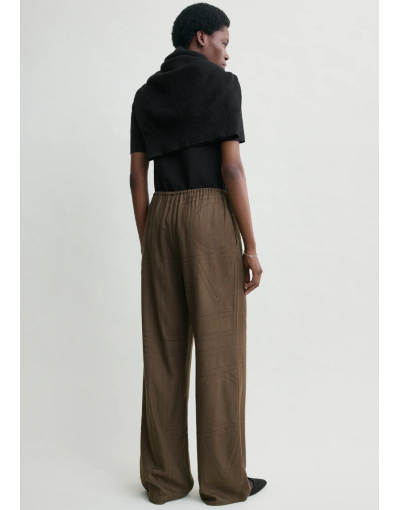 Toteme Monogram flannel pj bottoms