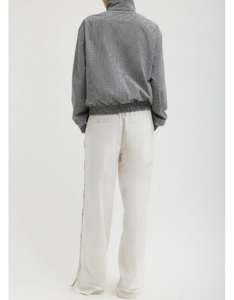 Tibi Nylon Snap Pull On Joggers