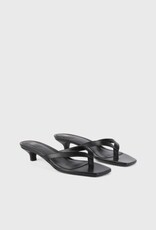 Toteme Leather Heeled Flip Flops