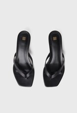 Toteme Leather Heeled Flip Flops