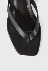 Toteme Leather Heeled Flip Flops