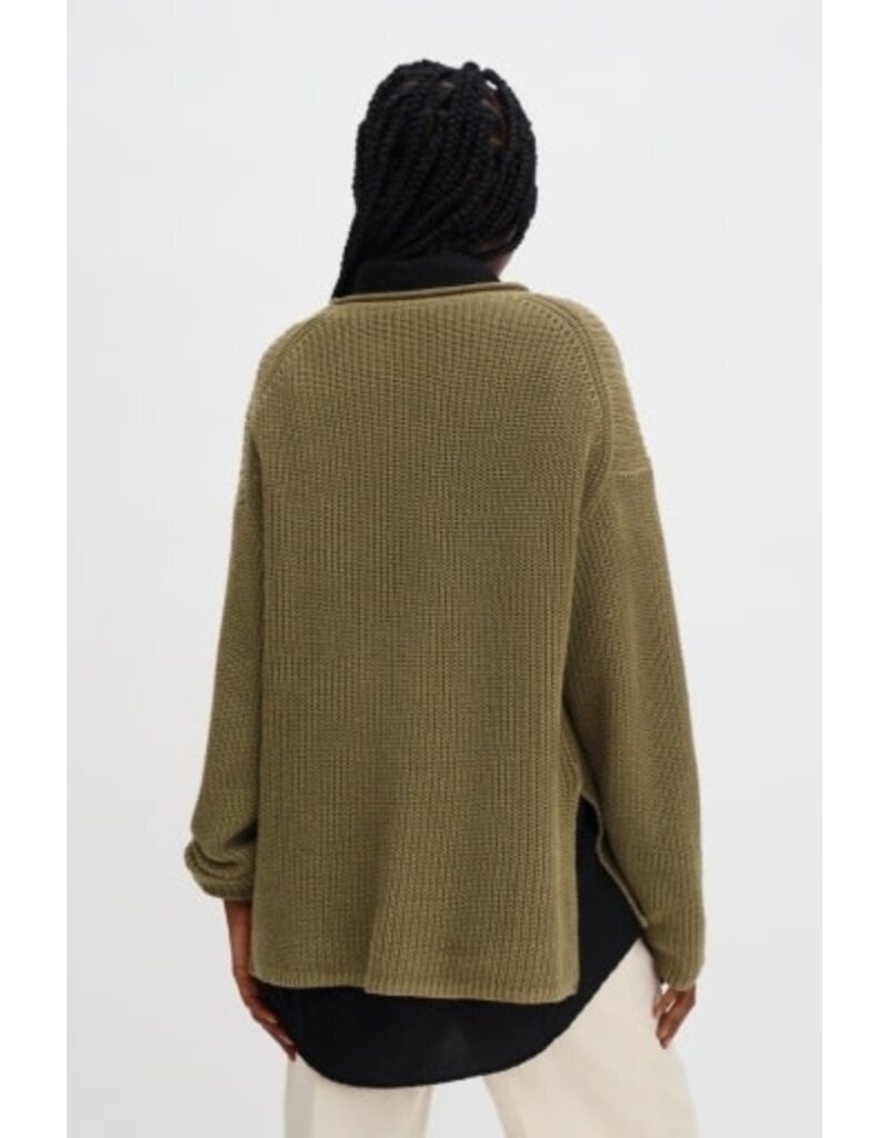 Filippa K Ribbed Cotton Linen Sweater