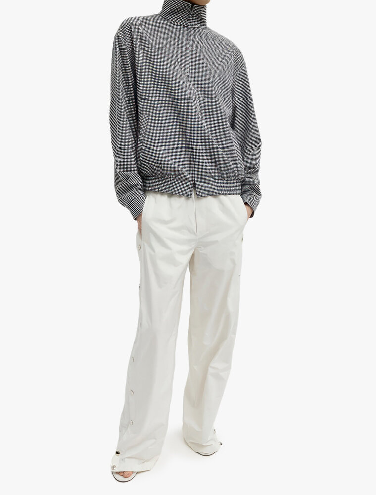 Tibi Nylon Snap Pull On Joggers