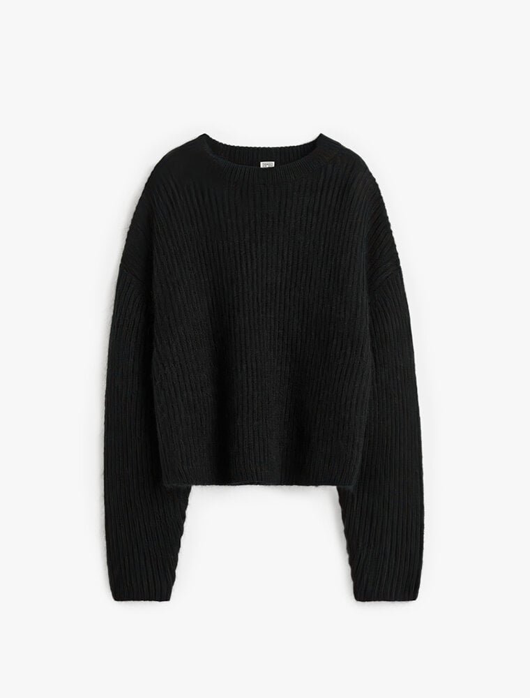 Toteme Mohair blend rib knit