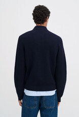 Filippa K Ribbed Wool Half Zip Sweater