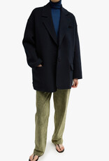 Tibi Luxe Dbl Faced Wool Angora Liam Blazer