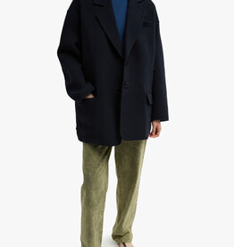 Tibi Luxe Dbl Faced Wool Angora Liam Blazer