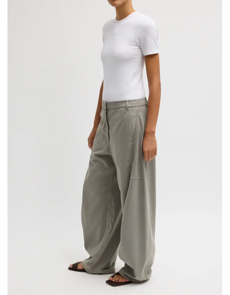 Tibi Reactive Garment Dyed Stretch Twill Sid Pant