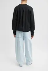 Tibi Light Weight Sweatshirting Crewneck Sweatshirt