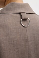 Tibi Tropical Wool Liam Blazer