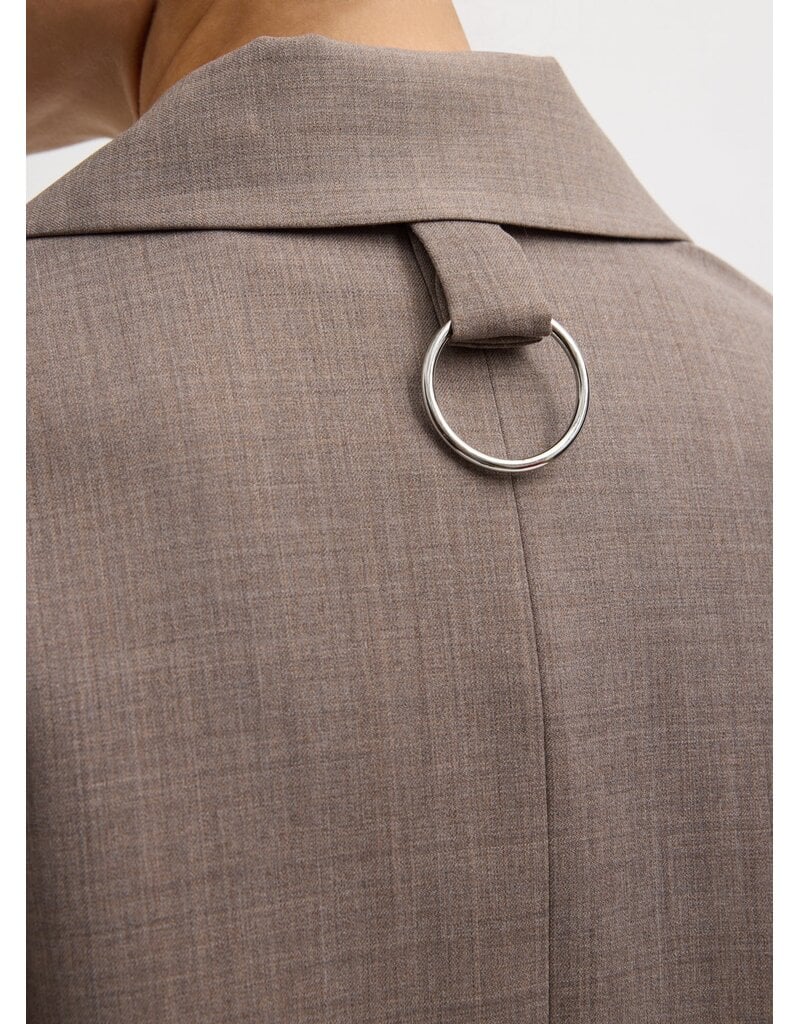 Tibi Tropical Wool Liam Blazer