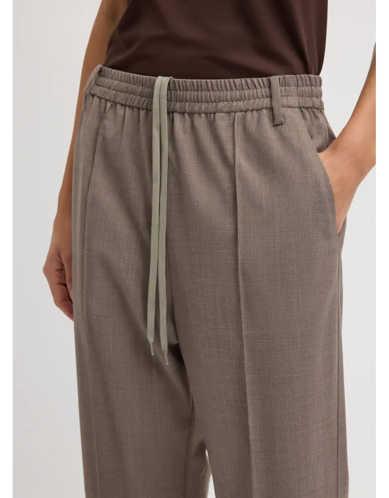 Tibi Tropical Wool Scottie Jogger